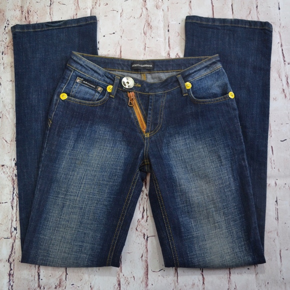 Dolce & Gabbana Denim - Dolce & Gabbana Blue Jeans Size 27 B2